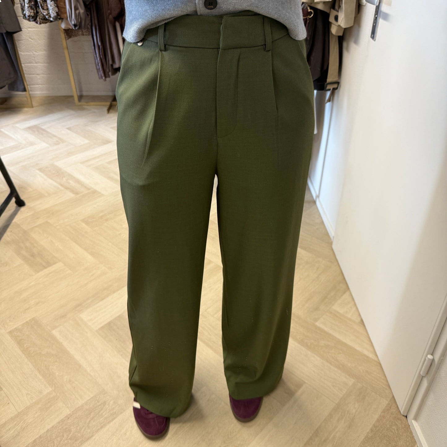 Pantalon Farah Armygroen