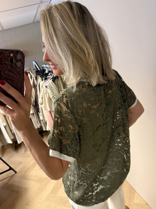 Shirt Lucy L'Amour Paris Armygroen