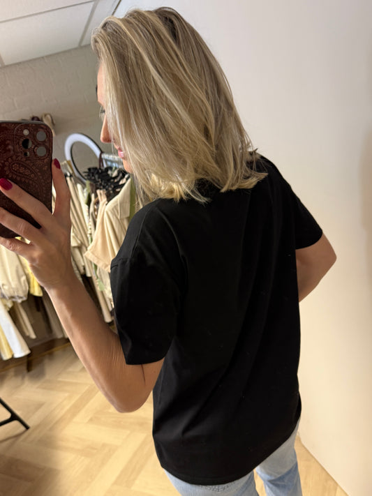 T Shirt Toy Poedel Zwart