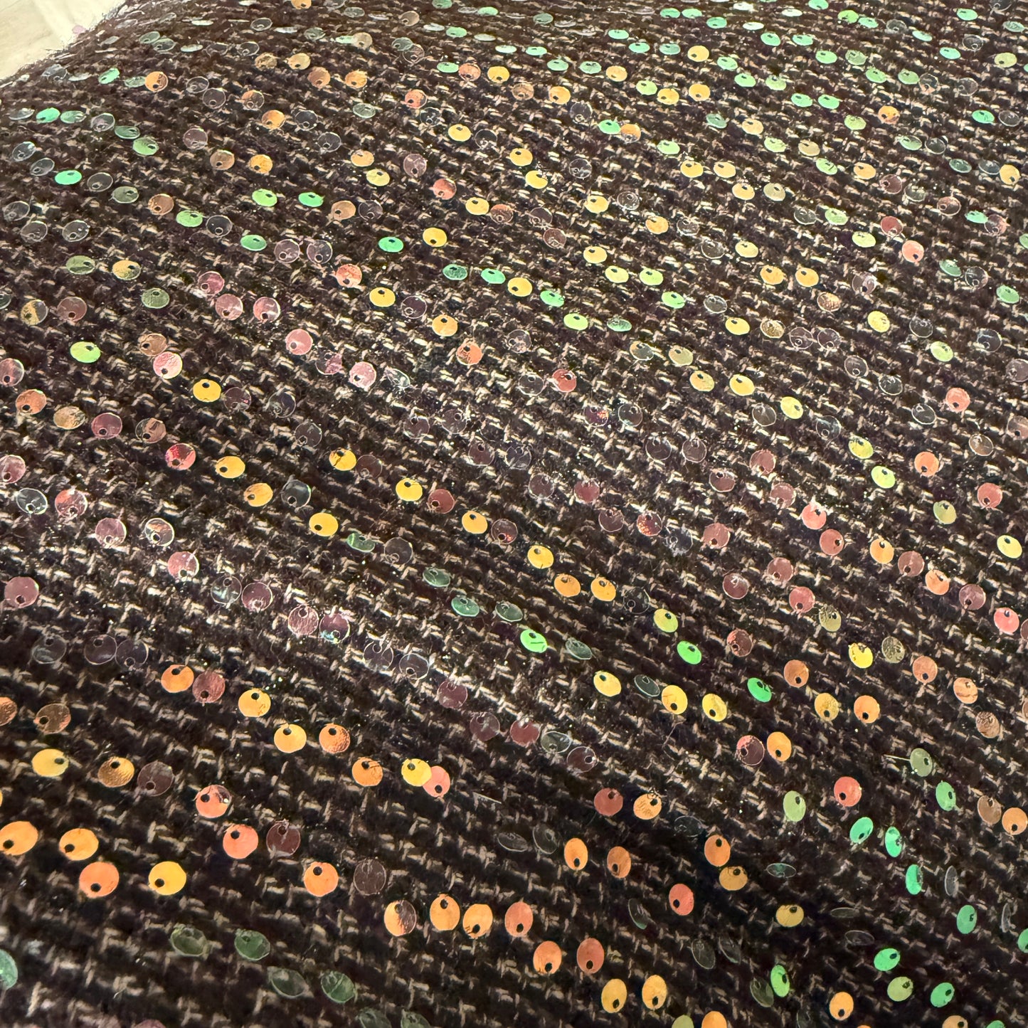Rok Daisy Paillet Bouclé Bruin