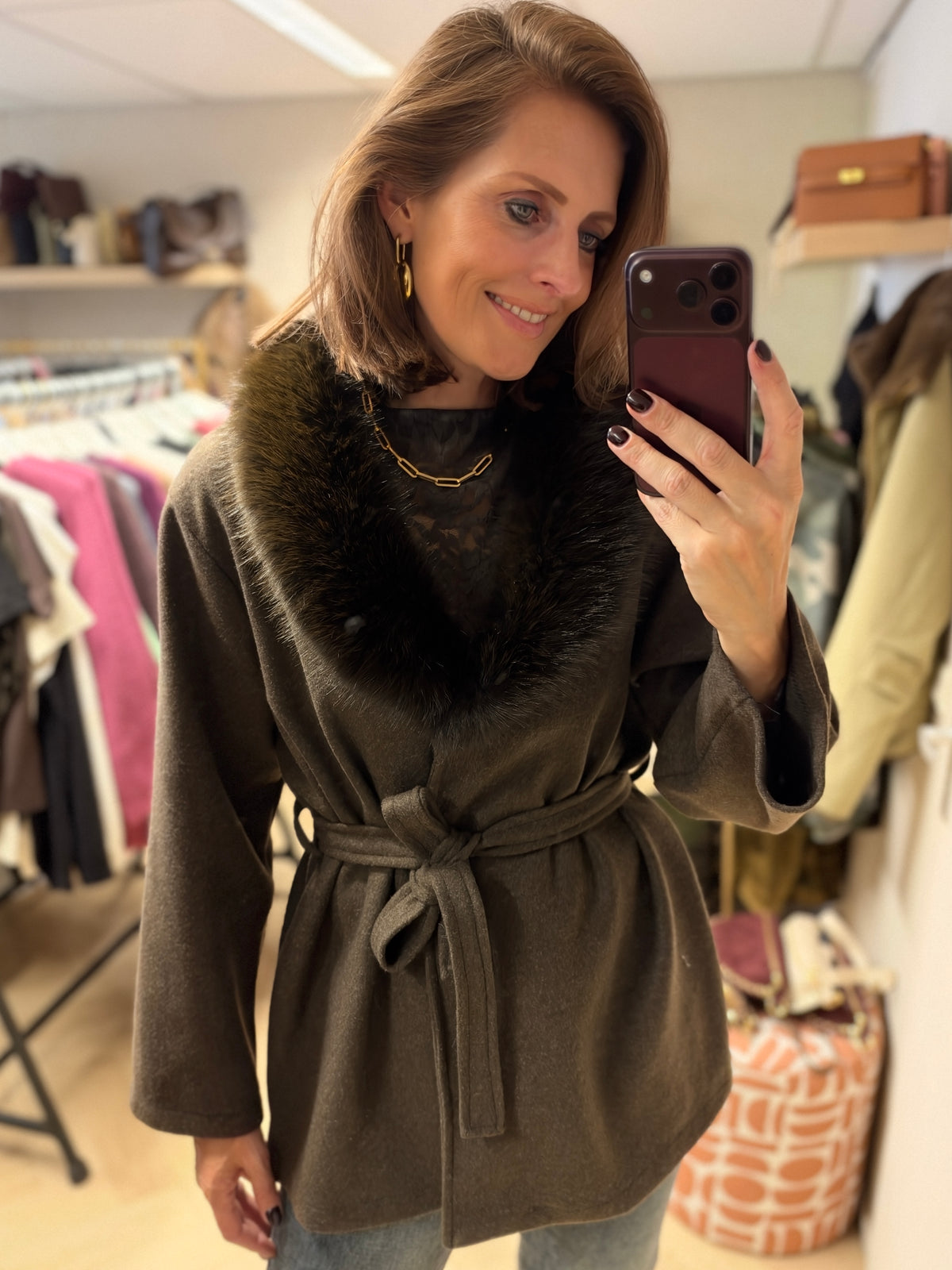 Vest Charlotte Bruin