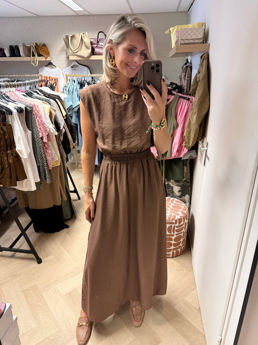Co Ord Set Jurk Lola Choco