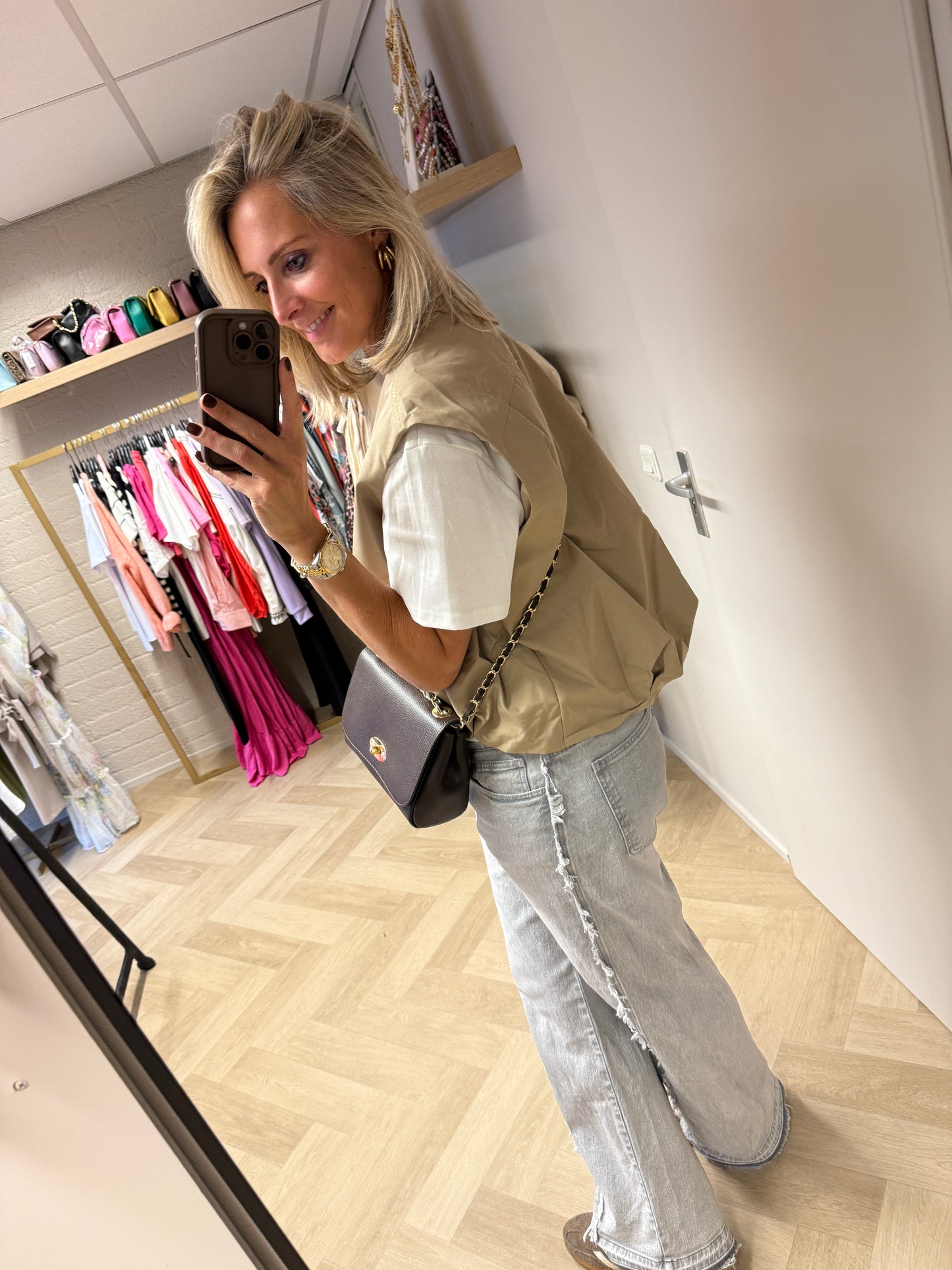 Gilet Anouk Pof Beige