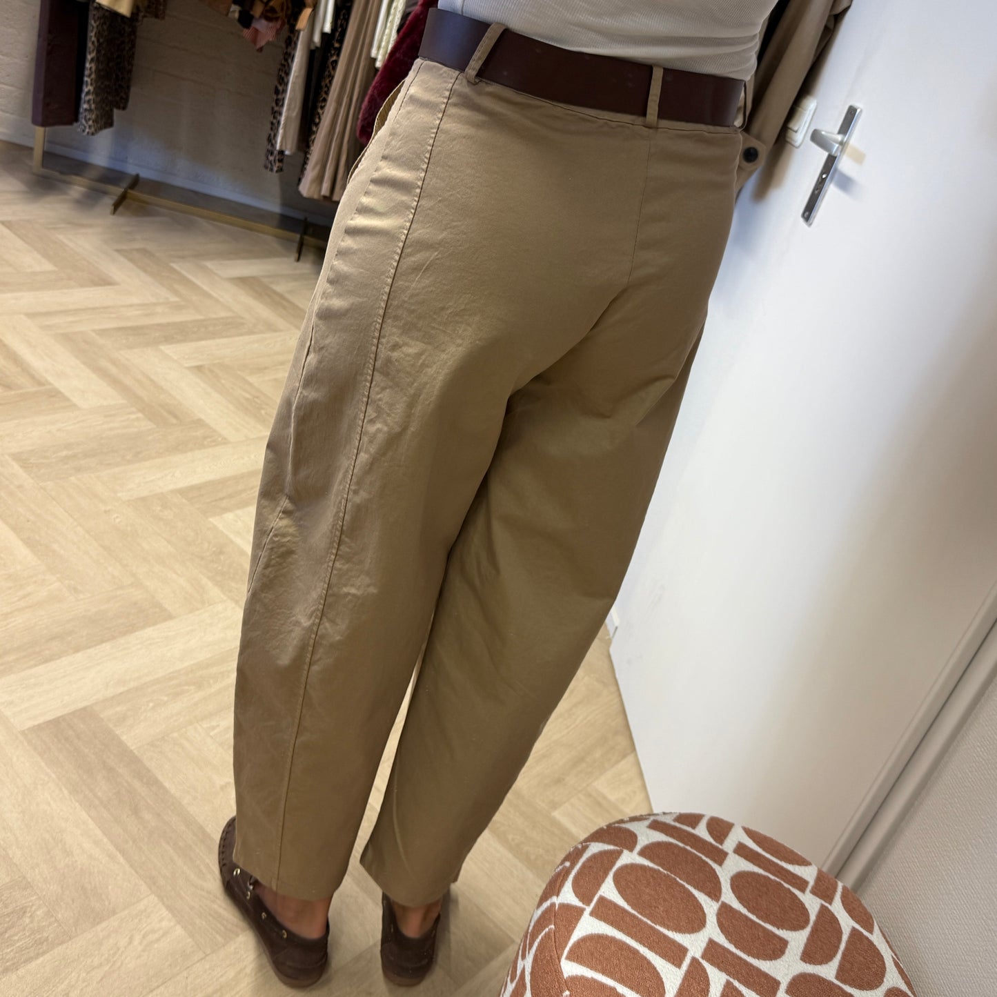 Barrel Pants Jane Camel