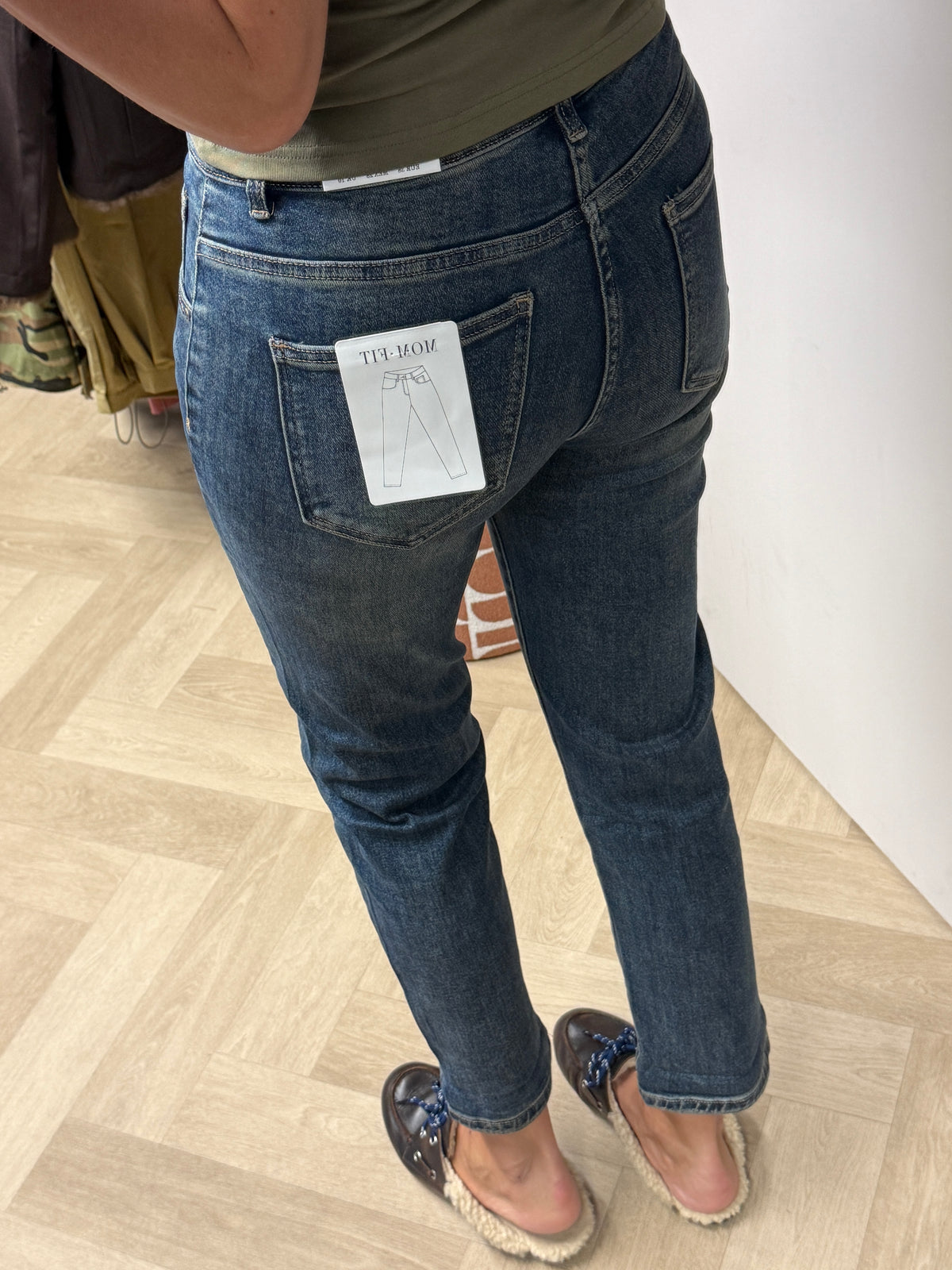 Jeans Eva Mom Fit Blue