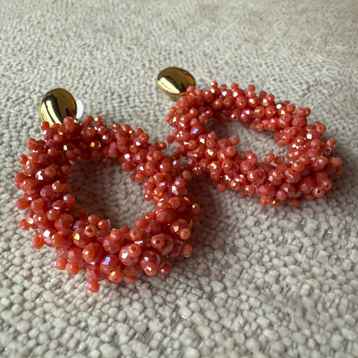 Oorbellen Debby Peach
