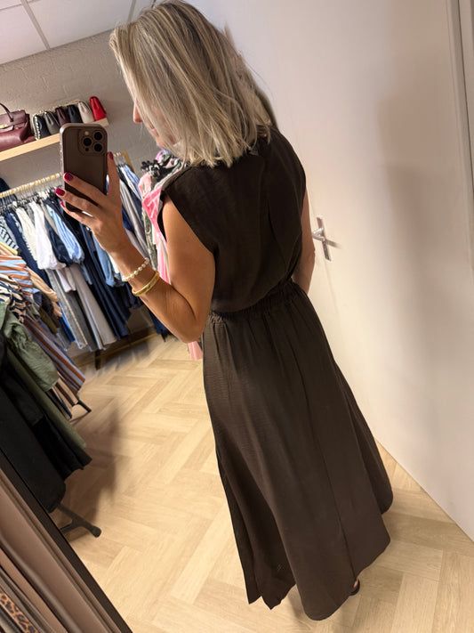 Co Ord Set Jurk Lola Donkerbruin