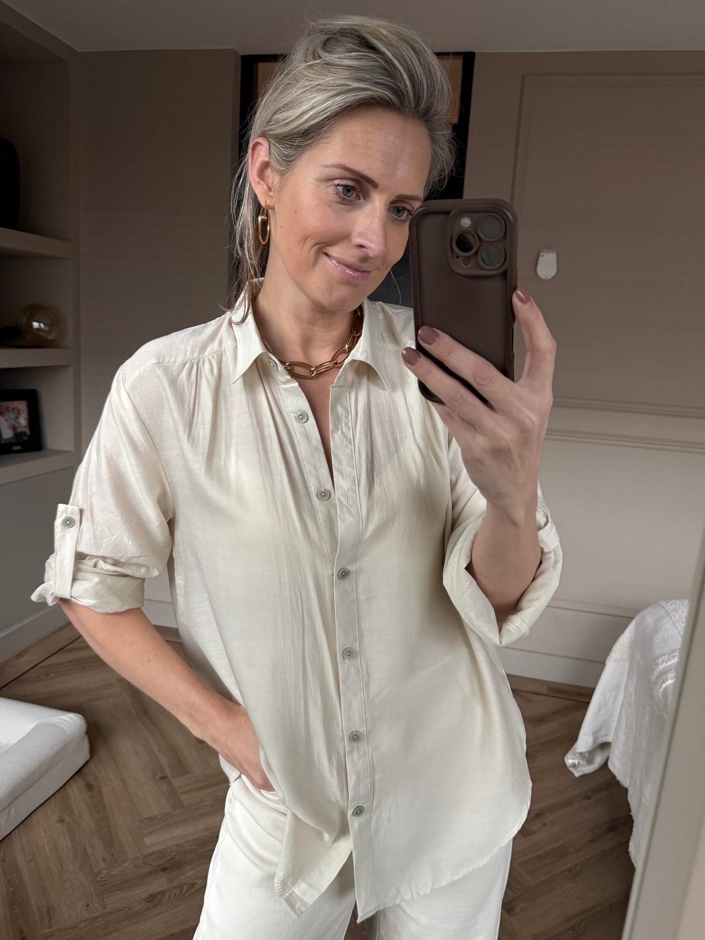 Blouse Nathalie Beige
