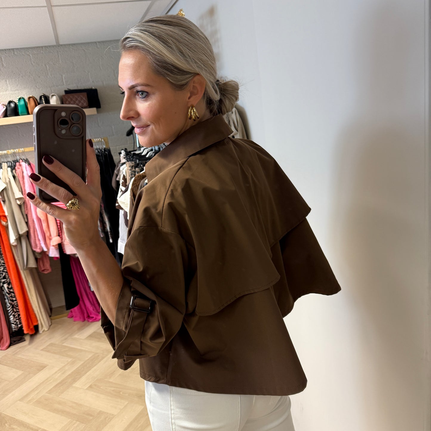 Trenchcoat Stevie Cape Choco