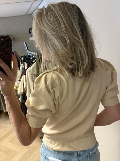 Shirt Lois Pofmouw Beige