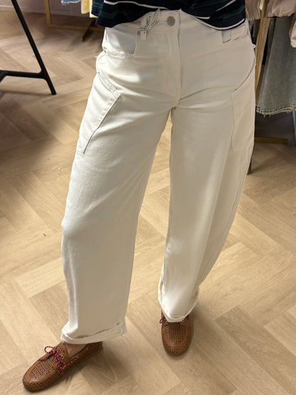 Jeans QH Side Pockets Wit