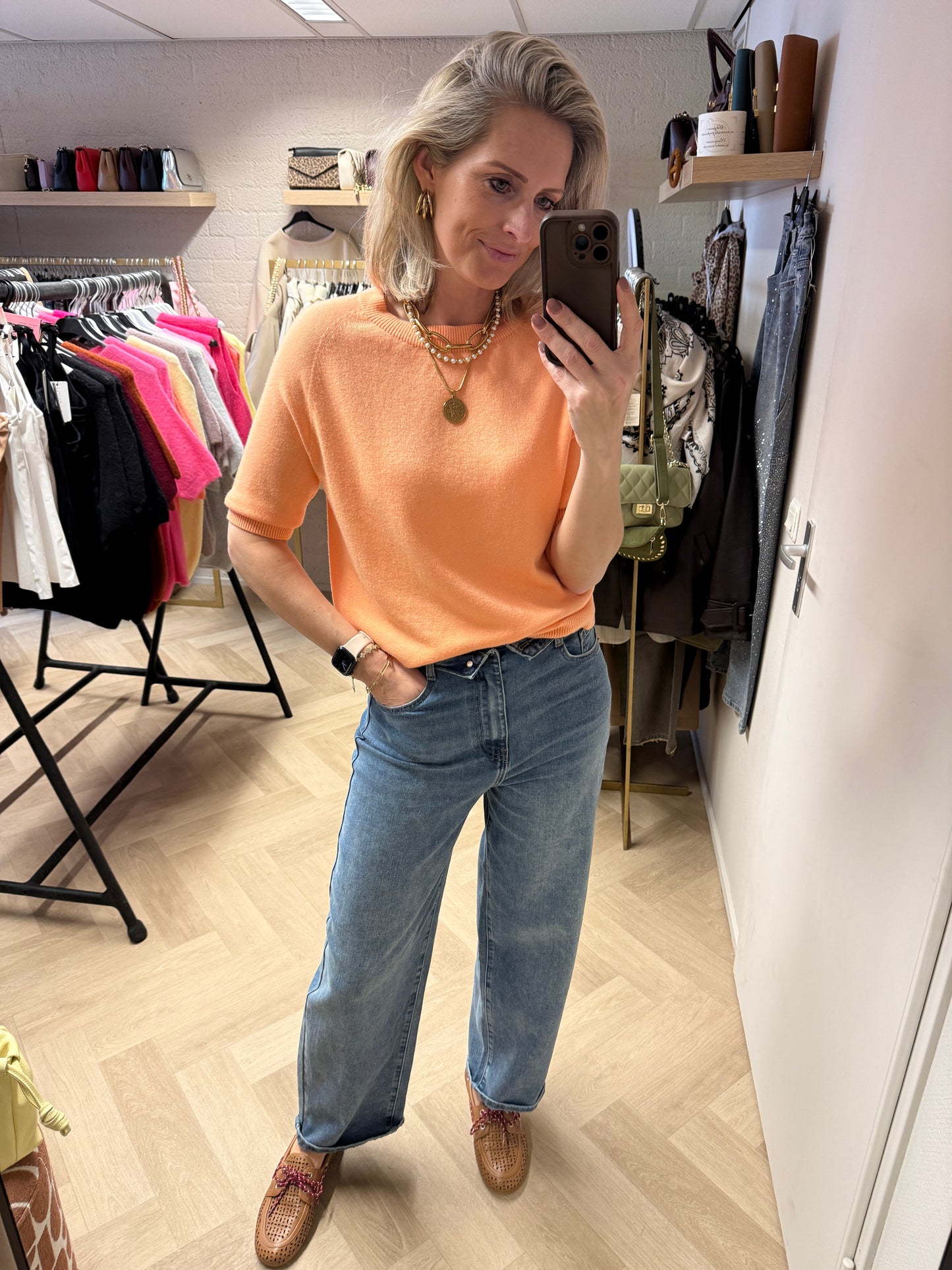 Trui Suzie Viscose Peach