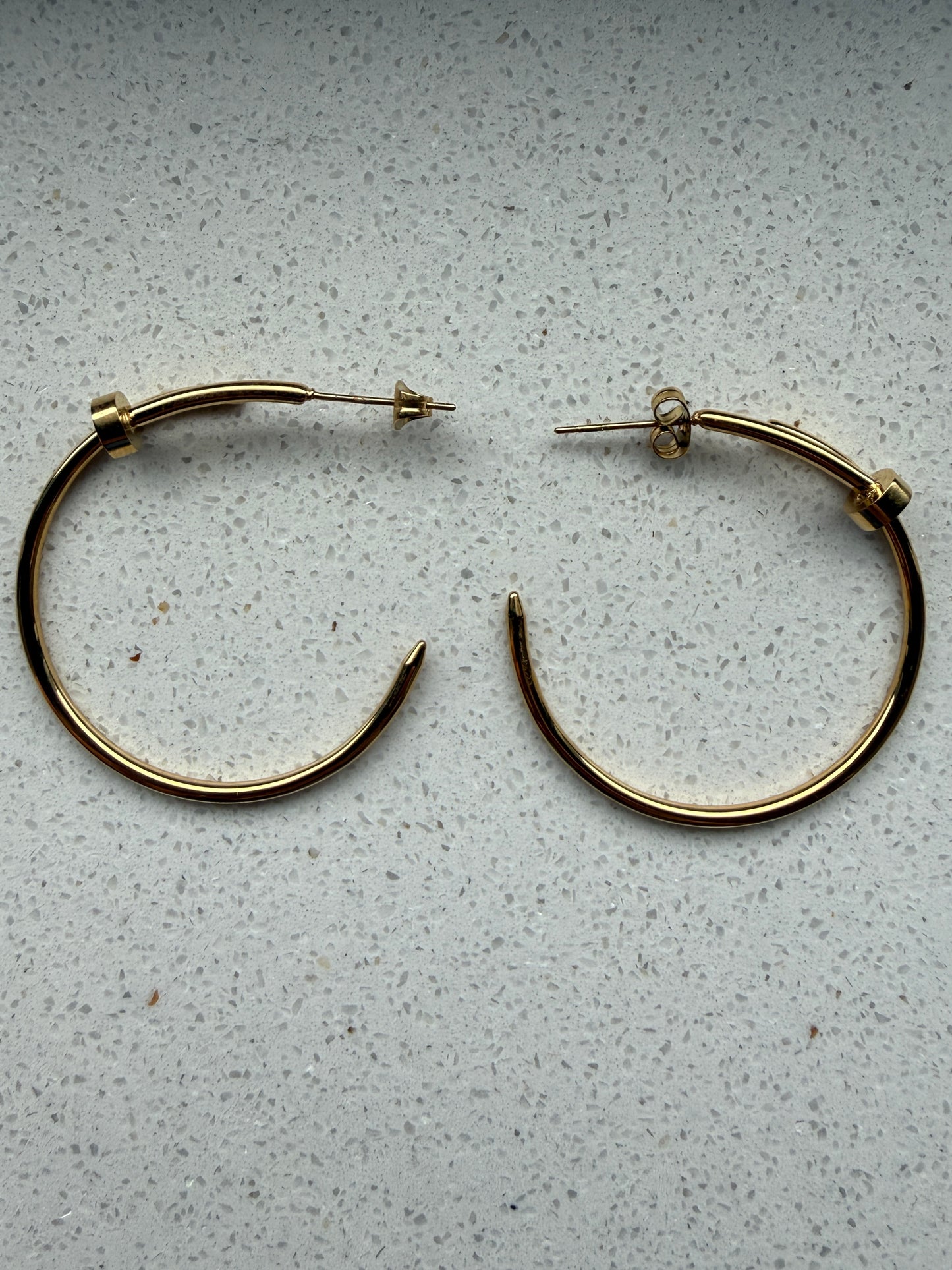 Oorbellen Spijker Goud