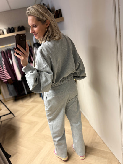 Pantalon Farah Jogging Lichtgrijs