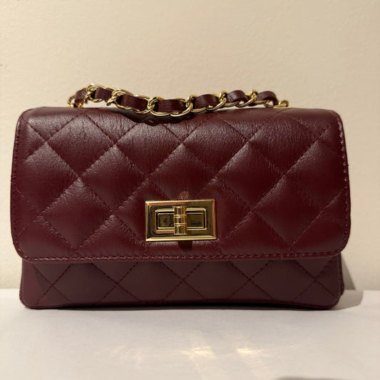 Tas Audrey Small Burgundy