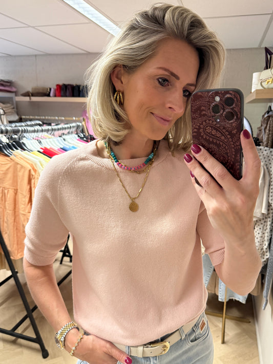 Trui Suzie Viscose Poederroze