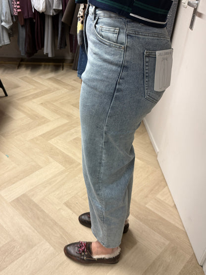 Jeans Khloe Barrel Fit Light Denim