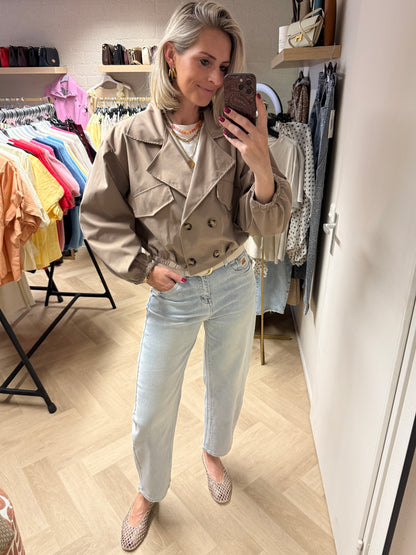 Jas Trench Taupe