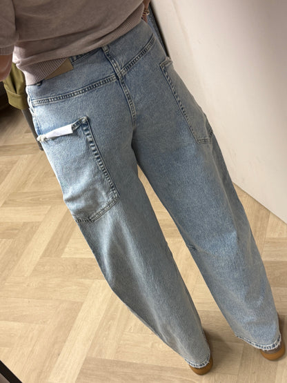Jeans QH Side Pockets Light Denim