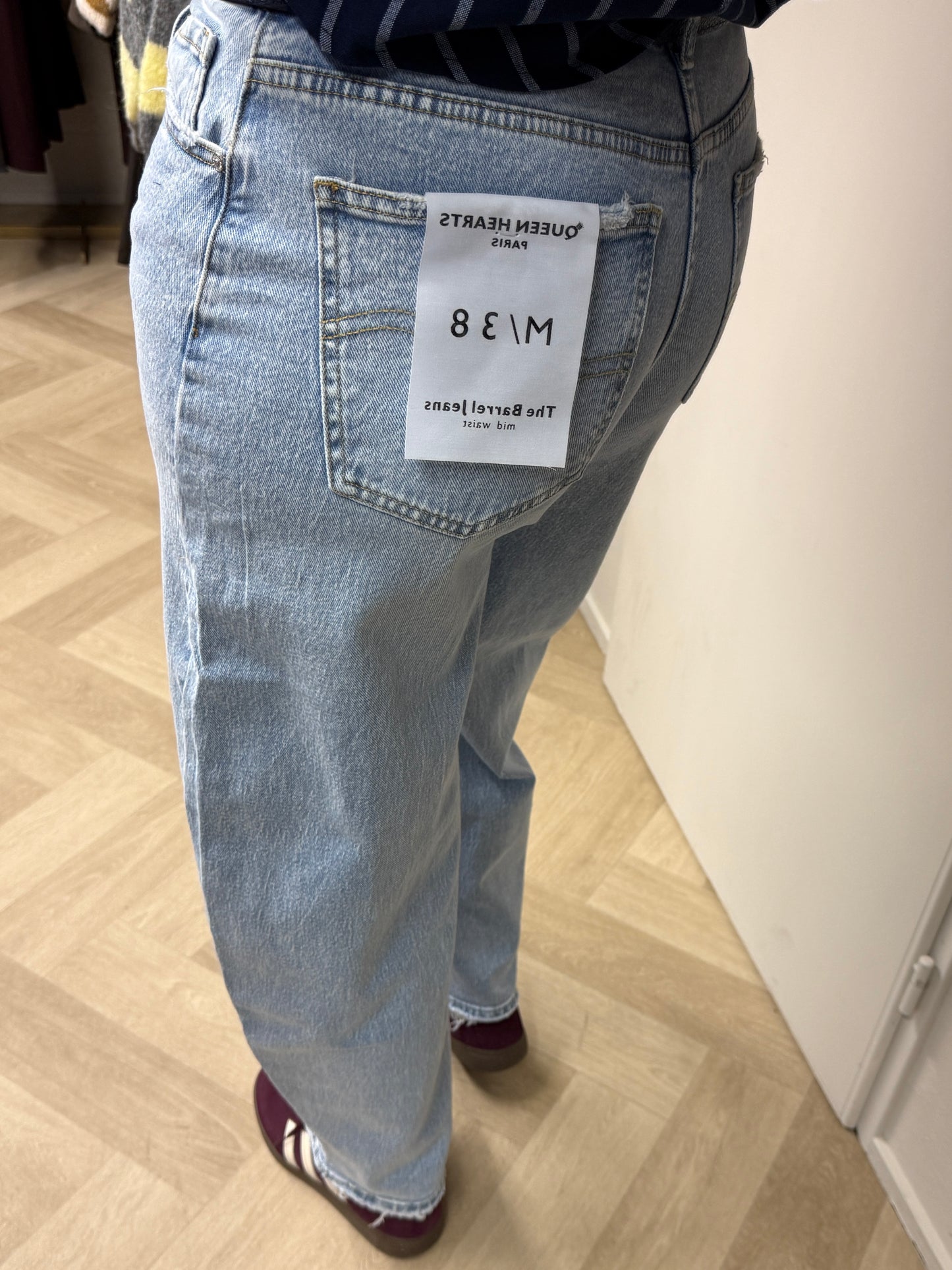 Jeans QH Barrel Fit Light Blue