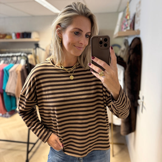 Shirt Macy Streep Caramel Bruin