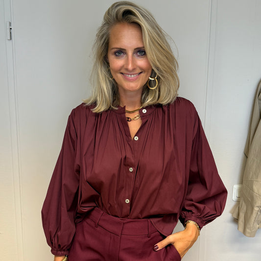 Blouse Eefje Burgundy
