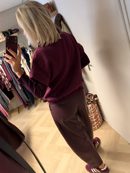 Vest Kirsten Jogging Plum