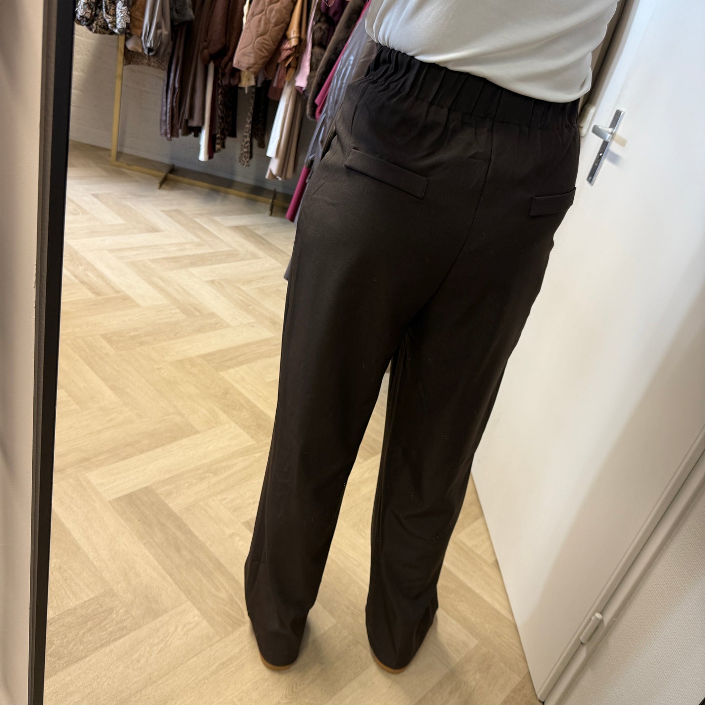 Pantalon Sharon Tall Donkerbruin