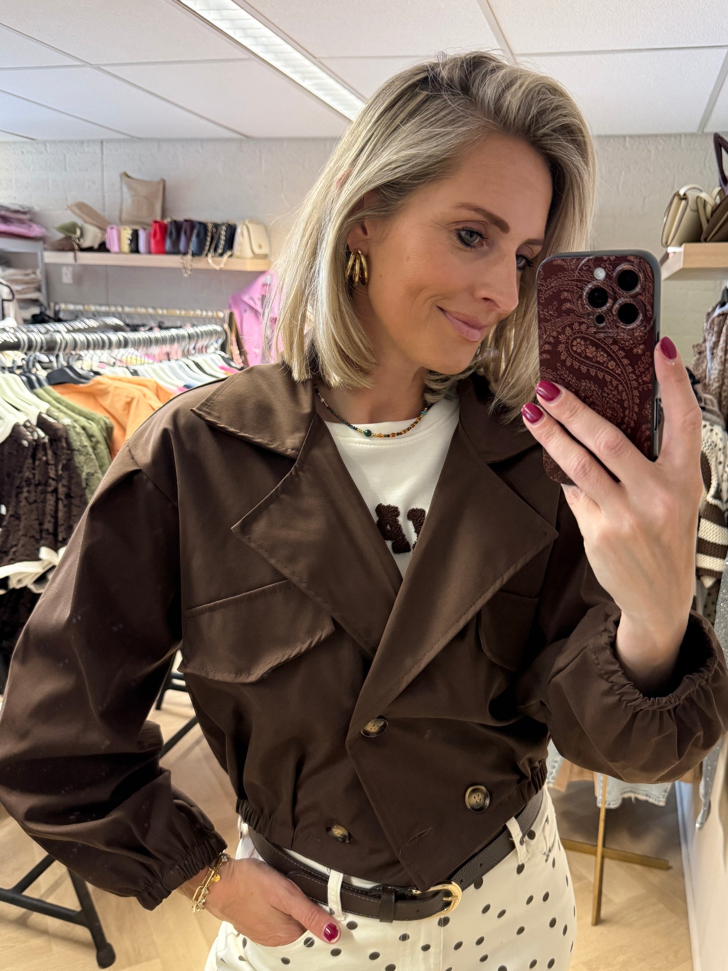 Jas Trench Choco