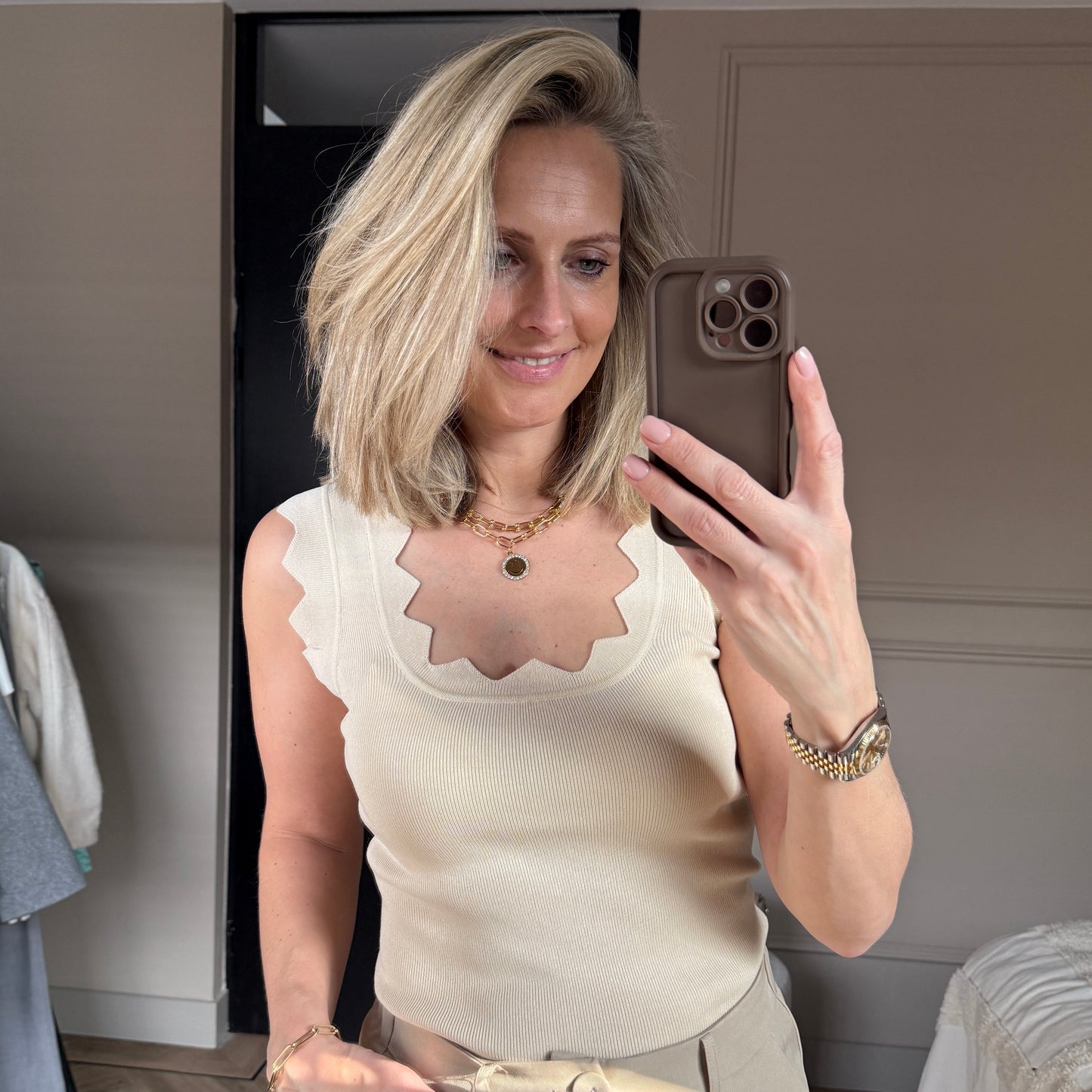Top Sophia Beige