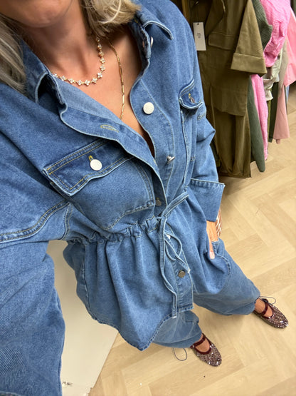 Co Ord Set Coco Denim Blauw