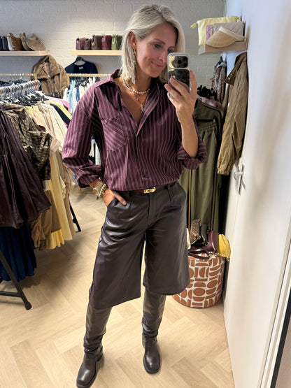 Blouse Eef Streep LM Bordeaux