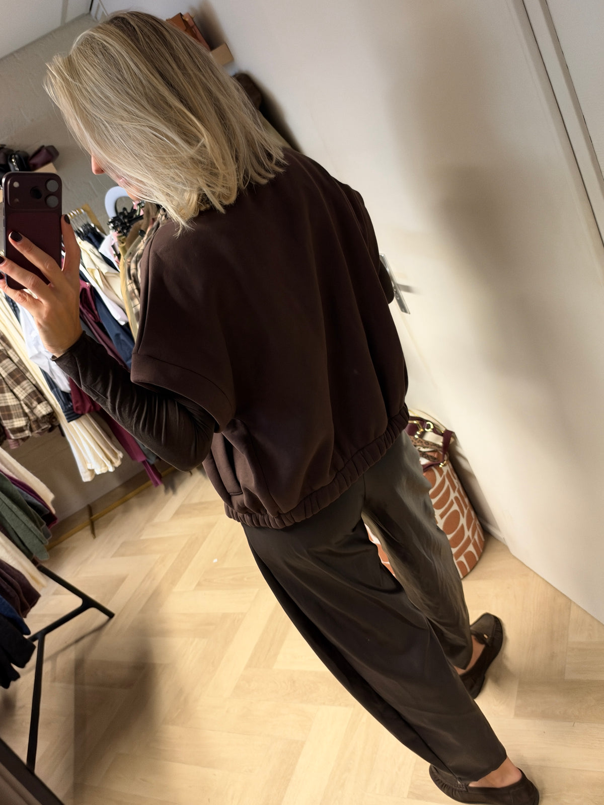 Vest Kirsten Jogging Bruin