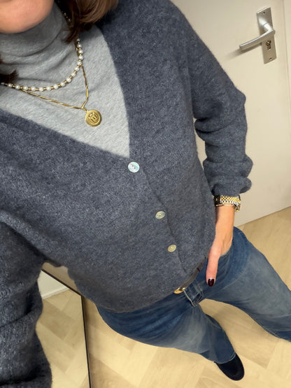 Col Shirt Lyra Antraciet