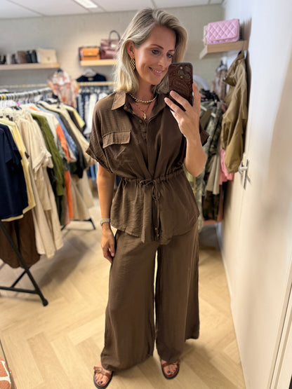 Co Ord Set Vera Choco