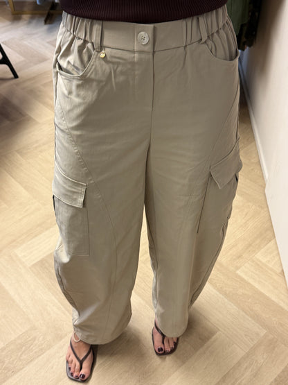Broek Terry Worker Beige