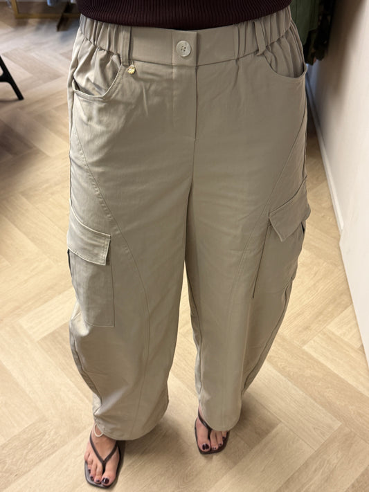 Broek Terry Worker Beige