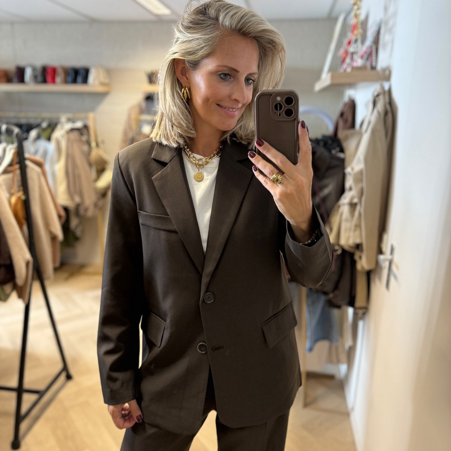 Blazer Sharon Donkerbruin