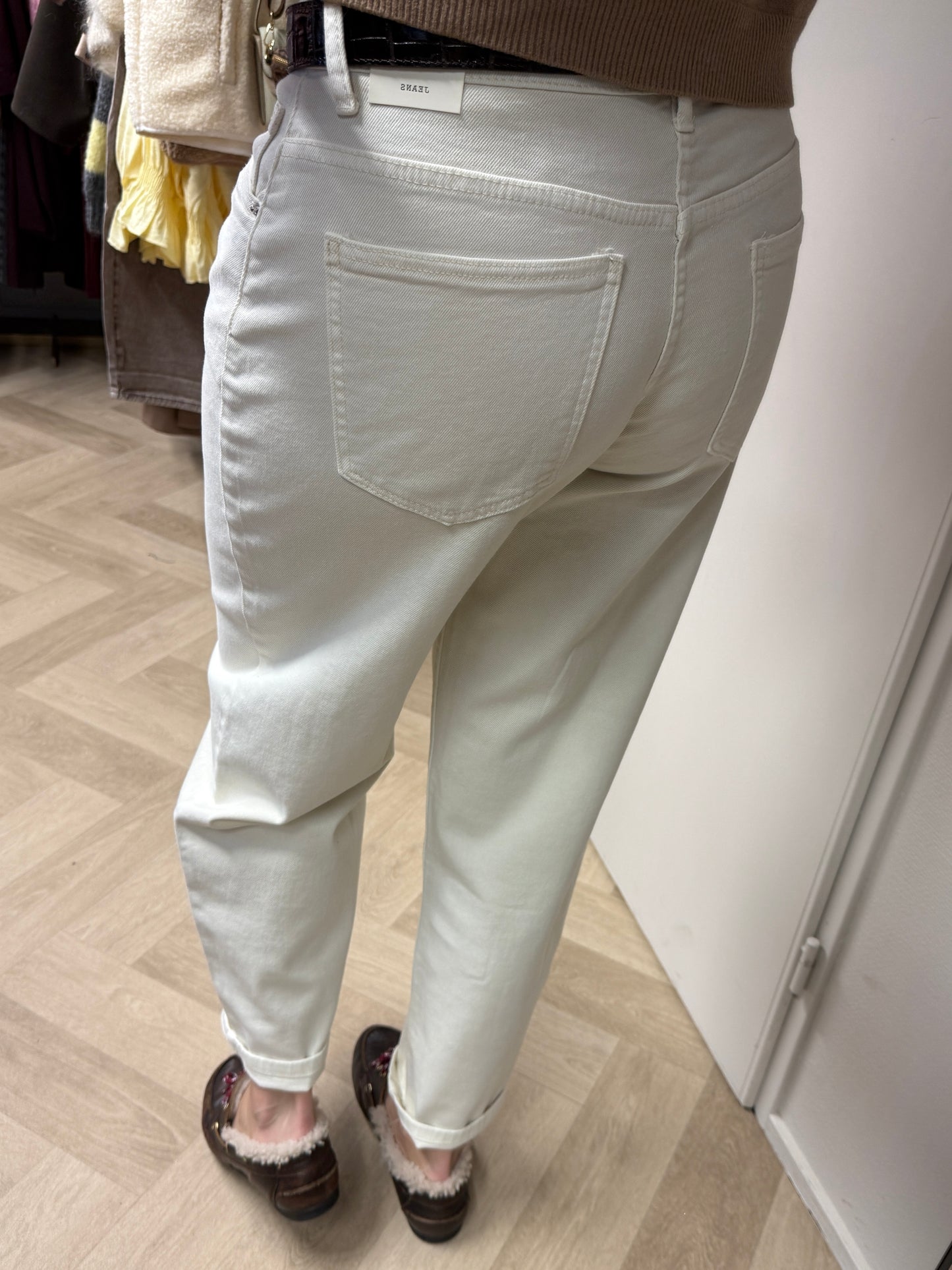 Jeans Bridget Barrel Ecru