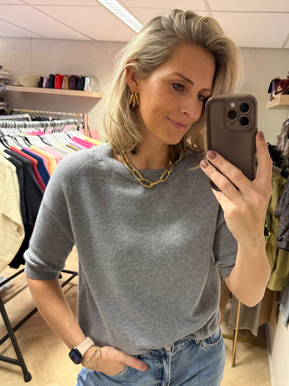 Trui Suzie Viscose Grijs