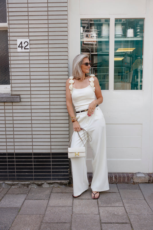 Pantalon Farah Offwhite