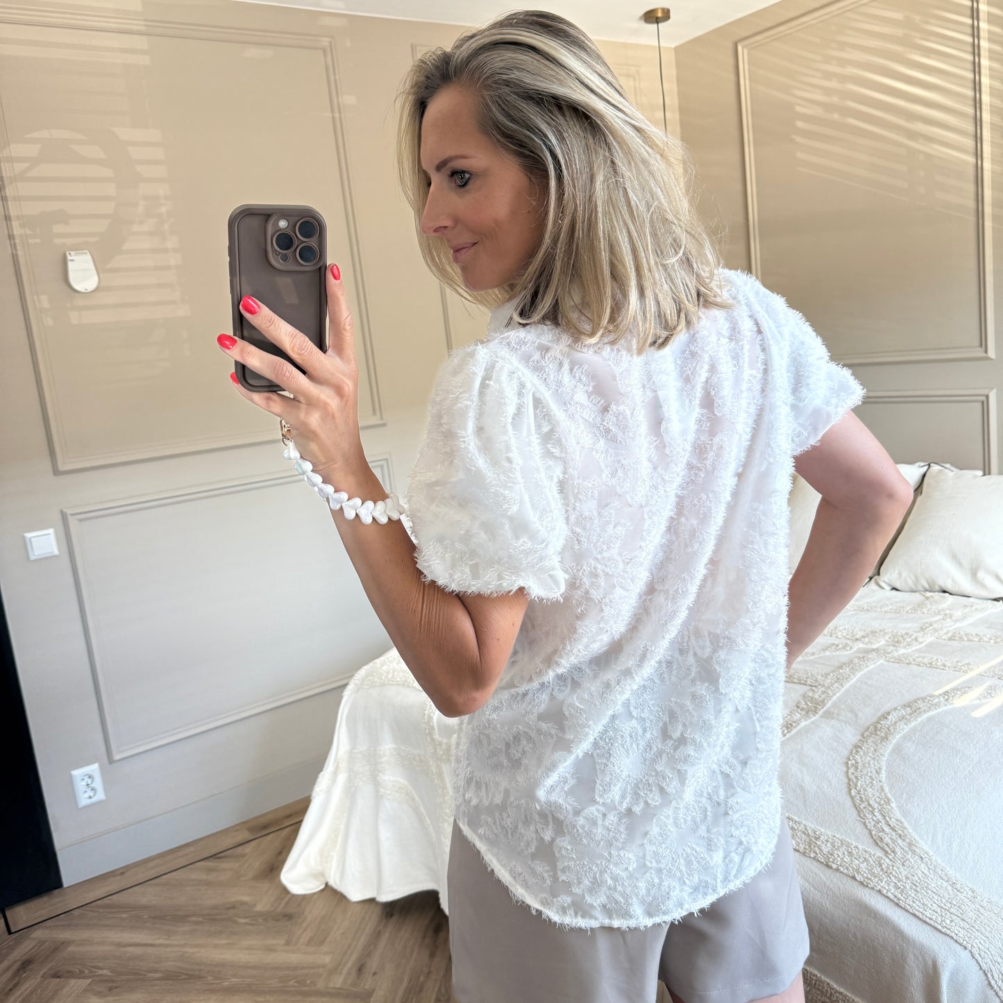 Blouse Fluffy Wit