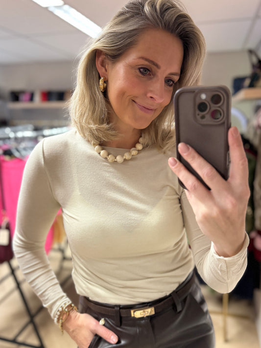 Shirt Nola Cashmere Beige