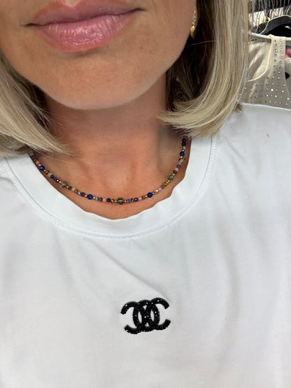 Ketting Stenen Multi Blauw Groen