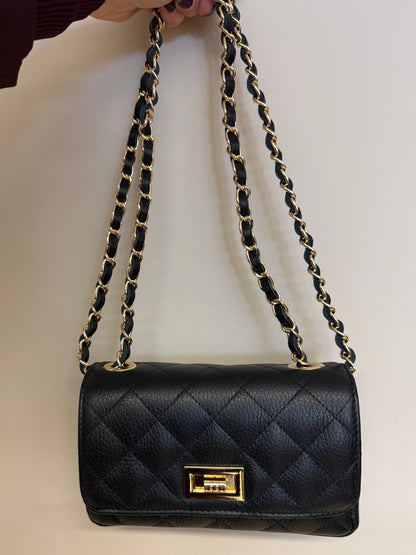 Tas Audrey Small Zwart Goud
