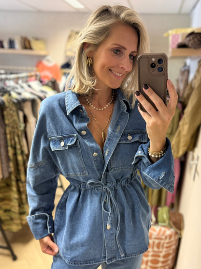 Co Ord Set Coco Denim Blauw