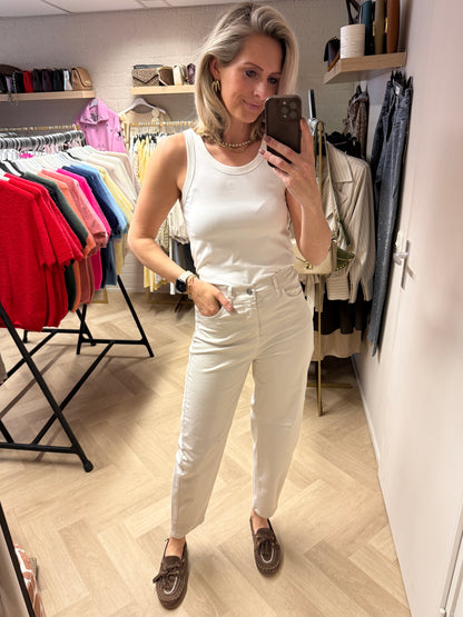 Broek Haily Katoen Beige