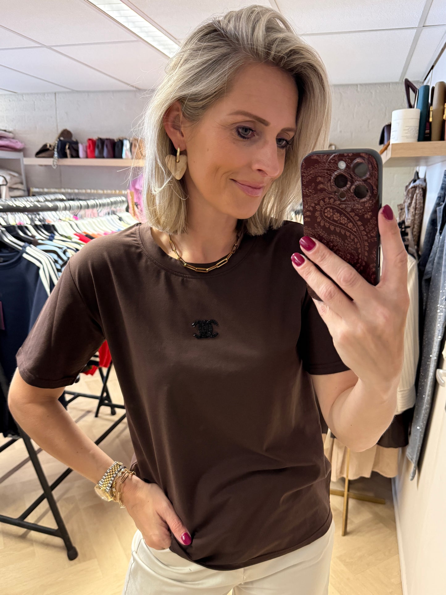 T-shirt Anne Choco