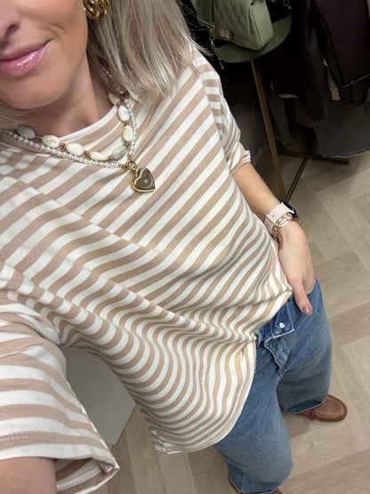 Shirt Mary Streep KM Beige Crème