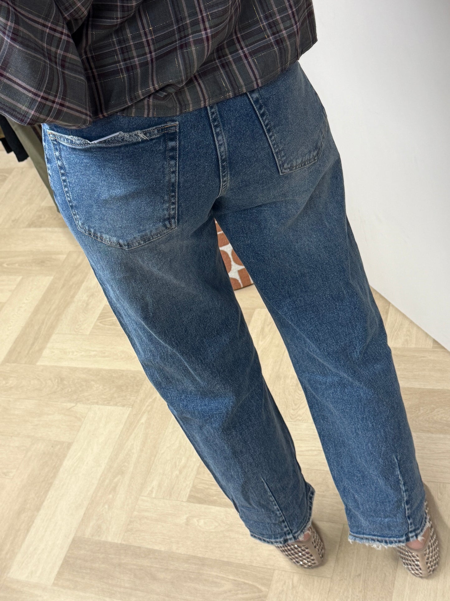 Jeans QH Carrot Fit Medium Blue